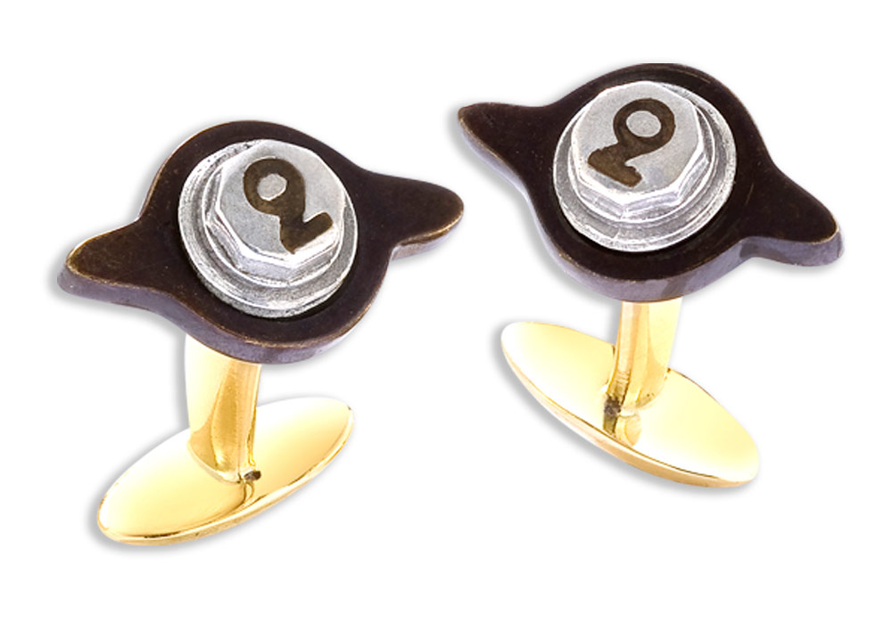 Bentley Old Number Two Spinner Cufflinks