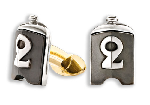 Bentley Old Number Radiator Cufflinks