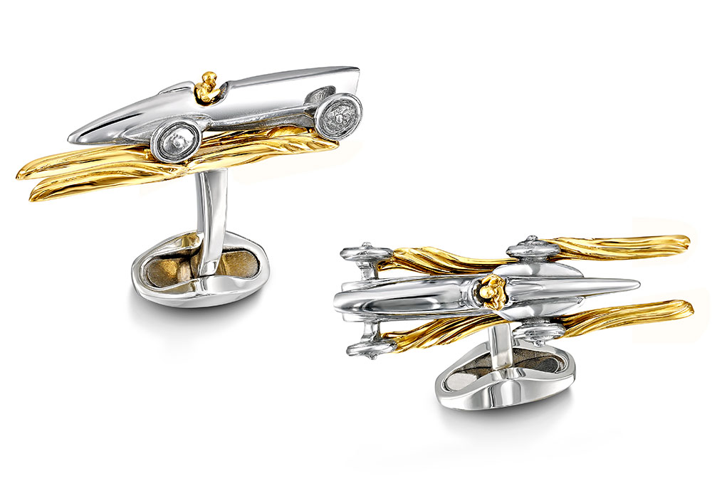 Bluebird Pendine Cufflinks