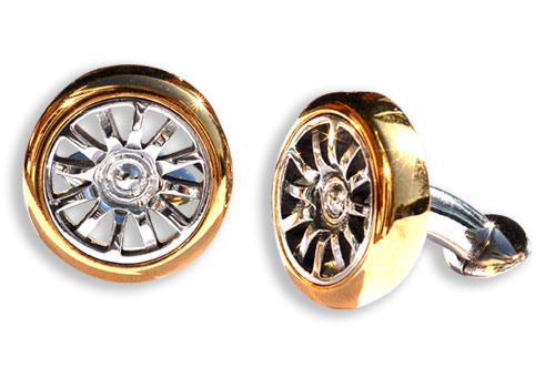 Bugatti Veyron Wheel Cufflinks