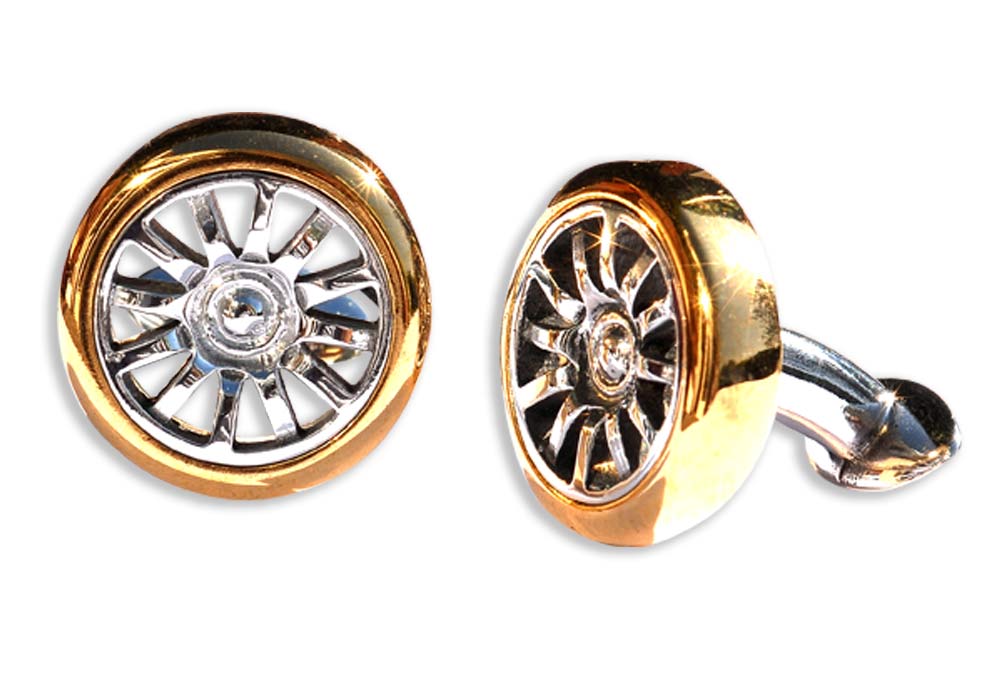 Bugatti Veyron Wheel Cufflinks