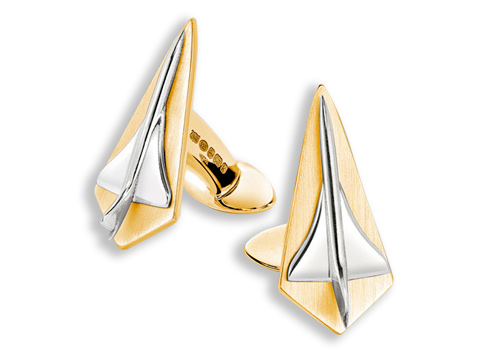 TMB Art Metal Concorde Cufflinks